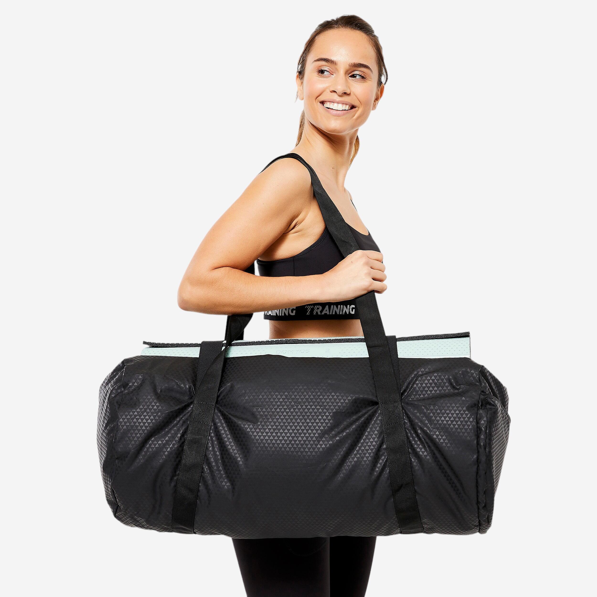 Women s Barrel Bag 50 L Black Decathlon